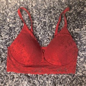 Wine Victoria’s Secret PINK bra